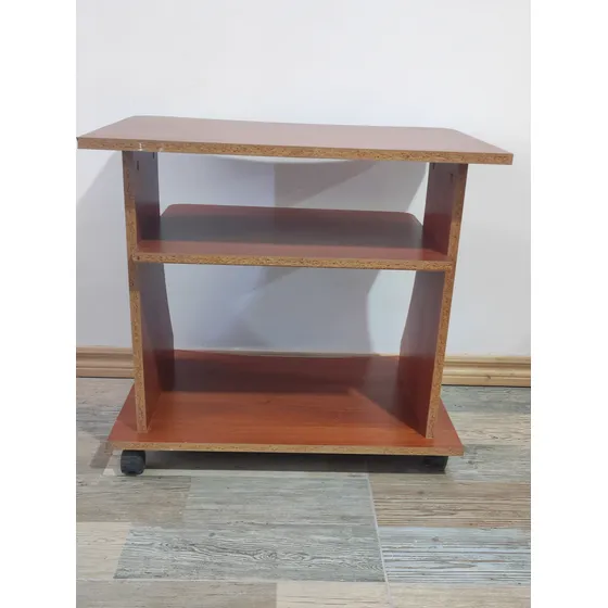 Mesa Para Televisor Mueble De Melamina Con Ruedas 3 Set