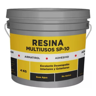 Resina Multiusos Adhesivo Para Interiores Y Exteriores 4kg Resina Multiusos Adhesivo Para Interiores Y Exteriores 4kg