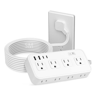 Regulador Multicontactos Con 8 Salidas, 2 Usb Y 2 Tipo C, 5m Regulador Multicontactos Con 8 Salidas, 2 Usb Y 2 Tipo C, 5m