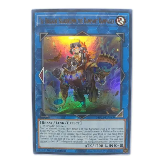 Yugi-oh! Tri-brigade Bearbrum The Rampant Rampager Mp22-en08