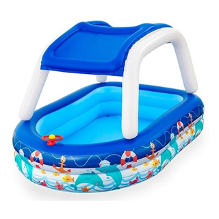 Inflable Alberca Inflable Grande Infantil + Techo Bestway Inflable Alberca Inflable Grande Infantil + Techo Bestway