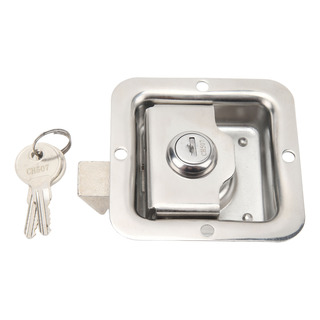 Trailer Paddle Door Lock Tool Handle Latch 2 Chaves 304 Trailer Paddle Door Lock Tool Handle Latch 2 Chaves 304