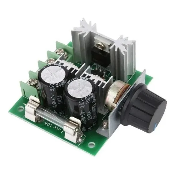Controlador De Velocidade Pwm Motor Dc 12v À 40v 400w 10a