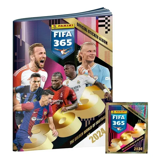 Álbum Fifa 365 2024 +20 envelopes