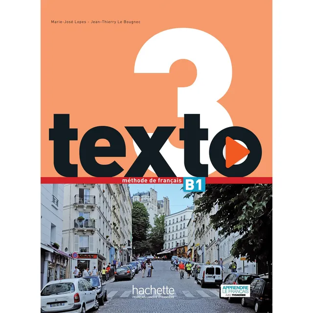 Texto 3 : Livre de l'élève + DVD-ROM + Manuel numérique élève, de Lopes, Marie-Jose. Editorial Hachette, tapa blanda en francés, 2016
