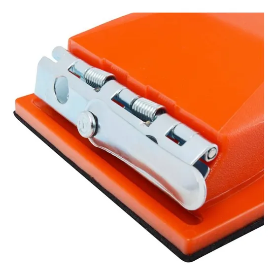 Taco Lijar Plastico Grande C/ Prensa Lija - 21cmx10.5cm