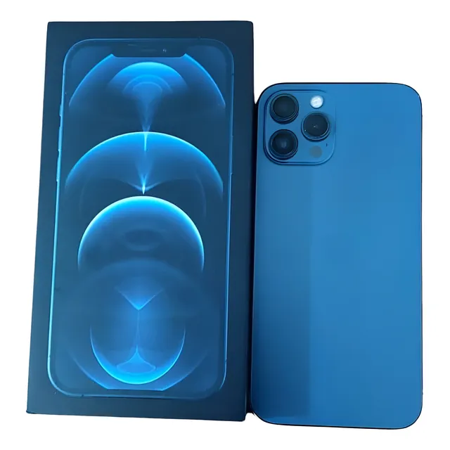Apple iPhone 12 Pro Max 256 Gb Azul Desbloqueado (usado)