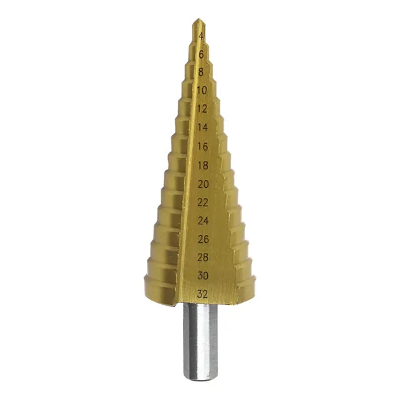 Mecha Conica Escalonada Titanio 4-32mm Taladro 15 Medidas