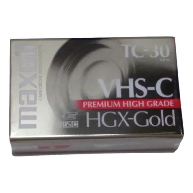 Cassette Vhs-c Filmadora Tc-30 Vhsc - Caballito