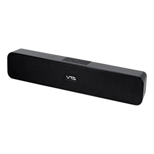 Barra De Sonido Parlante Recargable 10w Negro Vta VTA-82701