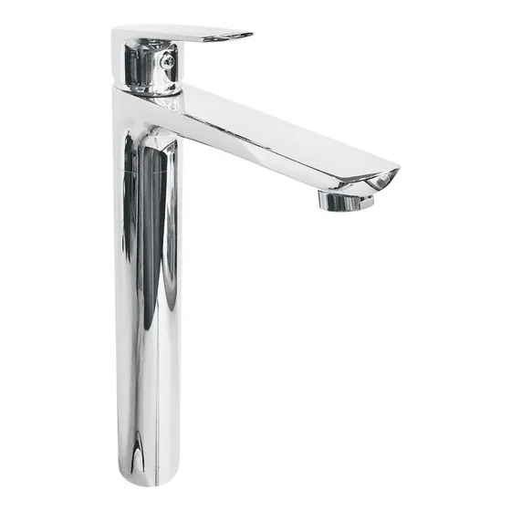 Monomando Alto Para Lavabo Dica 4460 Acabado Cromado Color Cromo