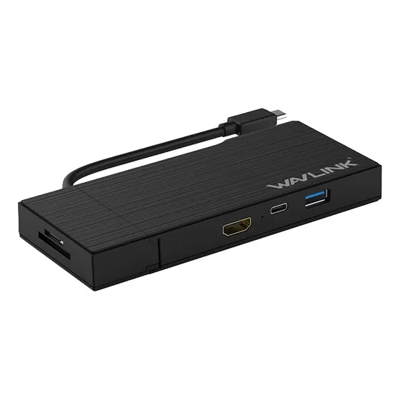 Adaptador Usb Wavlink Mini Dock Wl-uhp3406
