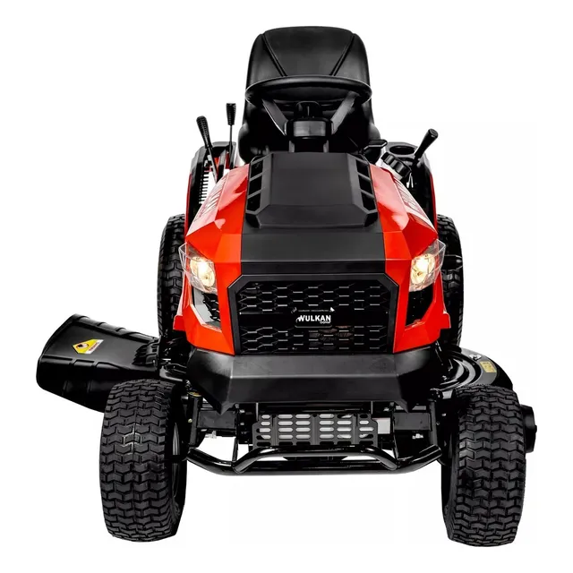Tractor Cortacésped Wulkan 19hp Con Recolector De 230lts