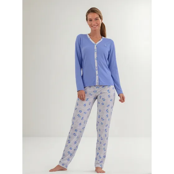 Pijama De Dama Talles Grandes (5 Y 6) Varios Dibujos 