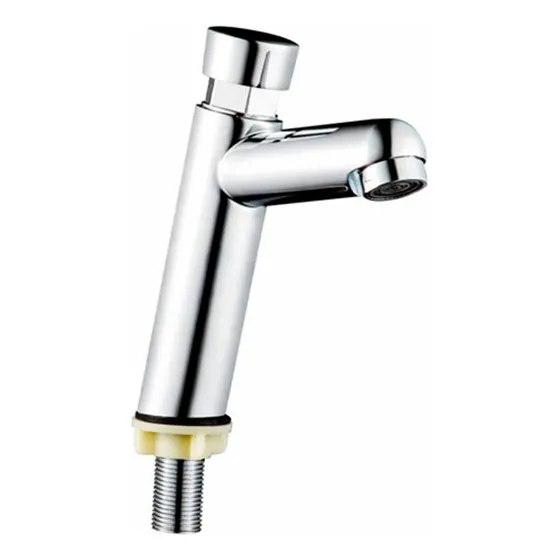 Lavatorio Pressmatic 22mm Cromo Con Temporizador Aqualia Mon