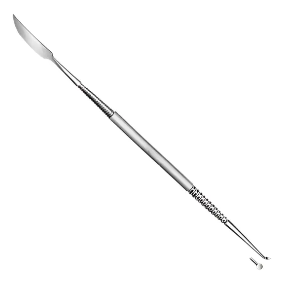 Tallador Lecron Espátula Cera Acero Mecánica Dental Prótesis