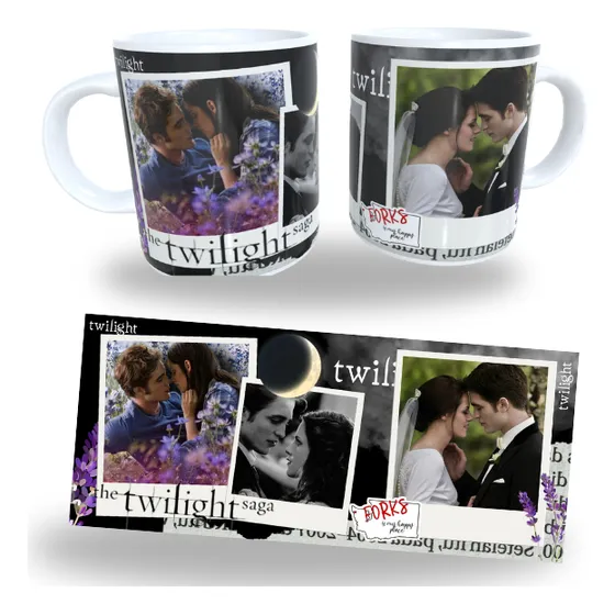Linda Caneca Presente Ideal Para Fãs De Crepusculo