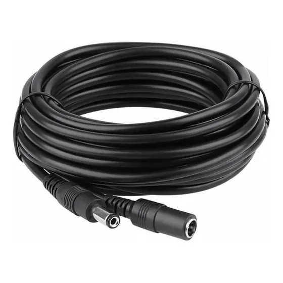 Cable Extensor Energía Para Cámaras De Seguridad 5 Mts Ezviz