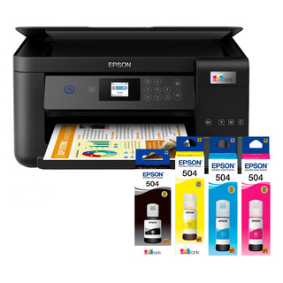Impresora Multifunción Epson L4260 + Kit De 4 Tintas Extra Impresora Multifunción Epson L4260 + Kit De 4 Tintas Extra