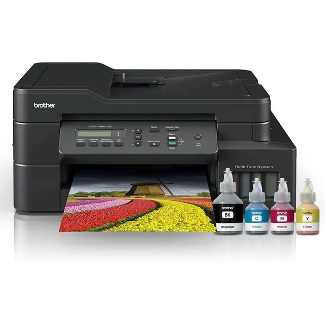 Impresora Multifunción Brother Dcp T820dw Wifi Doble Faz
