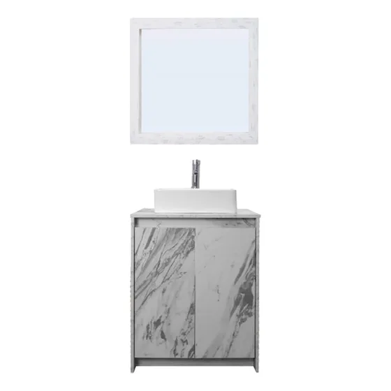 Gabinete De Baño Con Lavabo Y Espejo Decorativo Decomobil