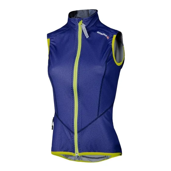 Chaleco Ciclón Windstopper Soft Shell Ciclismo Mujer Ansilta
