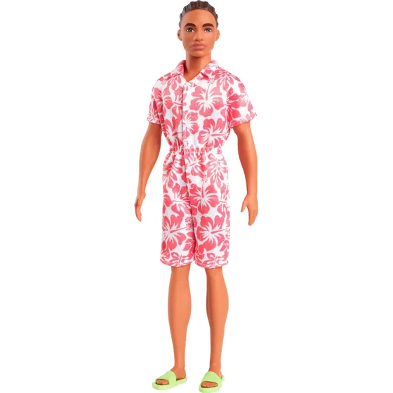 Muñeca De Moda Barbie Fashionistas Ken #235 Con Mono Coral