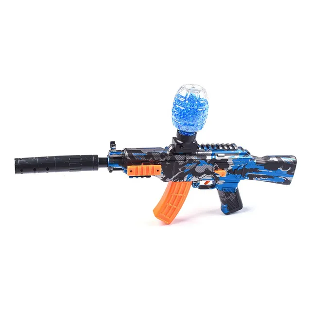 Arma Arminha Bolinha Gel Ak47 Metralhadora Automatica Jogos