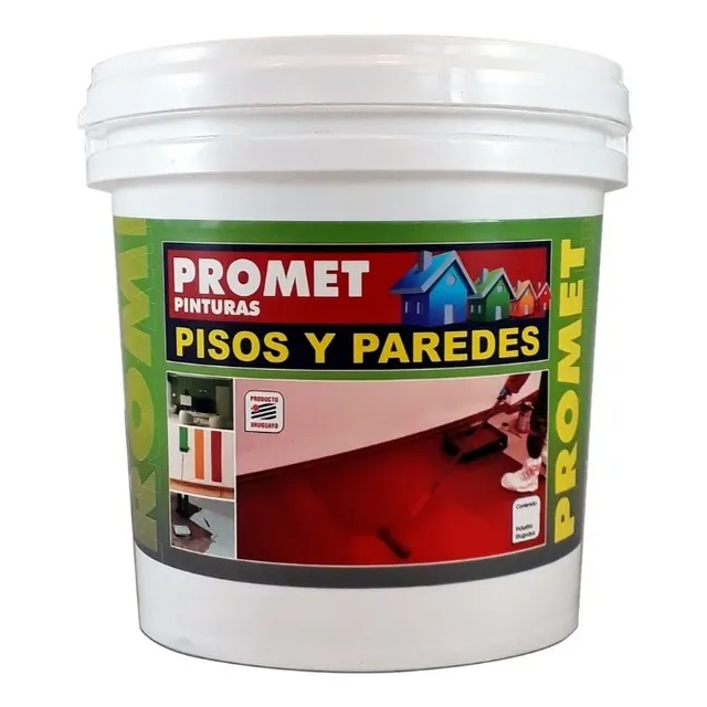 Pintura Acrílica Pisos Y Paredes 10 Litros Promet Int / Ext