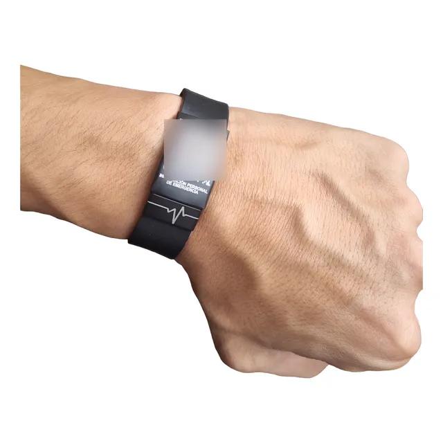 Manilla - Pulsera De Identificación Con (código Qr)