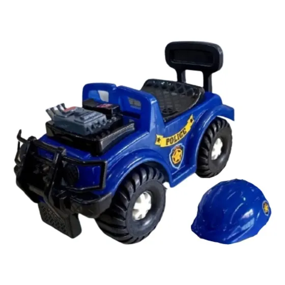 Carrito Montable Policía Para Niños