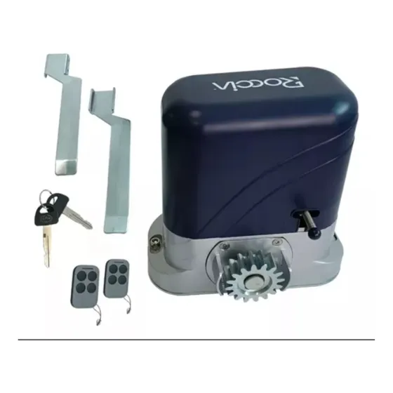 Motor Porton Deslizante 1300kg-380w-110v Azul