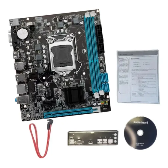 Placa Mãe H61 Socket 1155 Relatek Ddr3 Kp-h61k