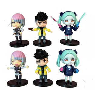 Figuras De Acción Lindas De Lucy Rebecca David De Cyberpunk, Figuras De Acción Lindas De Lucy Rebecca David De Cyberpunk,