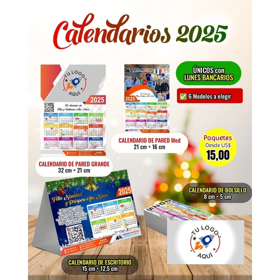 Almanaques Calendarios 2025