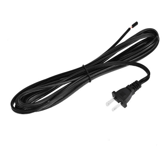 Cable De Lámpara De Enchufe Uxcell Us, Spt-2 18awg Power En