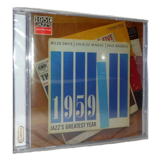 Cd 1959 Jazz's Greatest Year - Charles Mingus, Dave Brubeck Cd 1959 Jazz's Greatest Year - Charles Mingus, Dave Brubeck