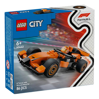 Lego City 60442 Piloto De Formula 1 Con Auto Mclaren Lego City 60442 Piloto De Formula 1 Con Auto Mclaren
