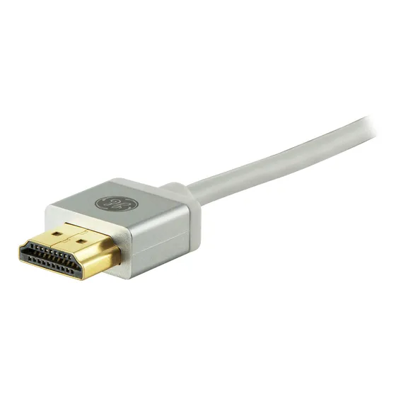 Ge Ultra Pro Hdmi 8 Ft Delgado Cable Ethernet Color Blanco