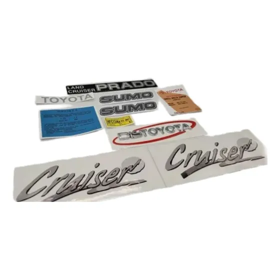 Toyota Prado Sumo Calcomanias Y Emblemas Version Cruiser 