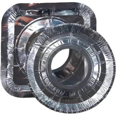 4 Protectores De Cocina Desechables Redondos O Cuadrados Bmg