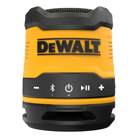 Parlante Bluetooth Recargable Usb Dewalt Dcr008 Color Amarillo