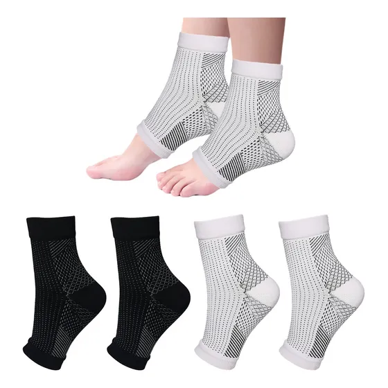 N 3 Pares Deportivas Calcetines Compresion Fascitis Plantar