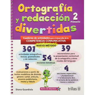 Ortografía Y Redacción Divertidas 2 Primaria Cuadern Trillas Ortografía Y Redacción Divertidas 2 Primaria Cuadern Trillas
