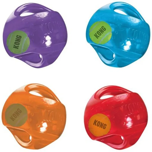 Pelota Con Sonido Kong Jumbler Ball  L / Xl - Colores