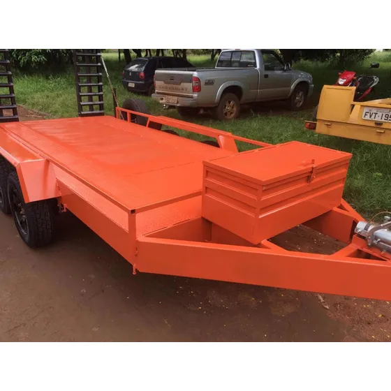 Carretinha Reboque Mini Carregadeira Bobcat Case Jcb