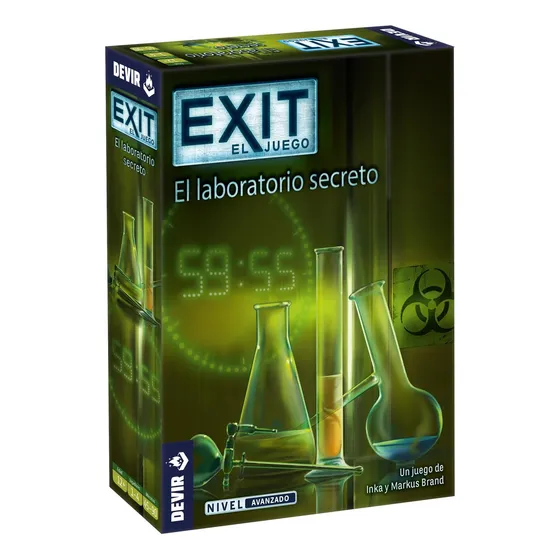 Exit: El Laboratorio Secreto - Juego De Mesa