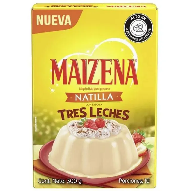 Natilla Tres Leches - Maizena - Caja × 300g