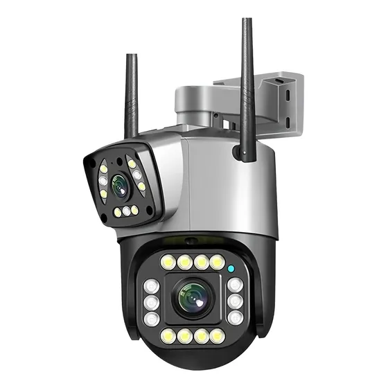Camara Seguridad Ip Ptz Exterior Doble Lente Alta Resolución