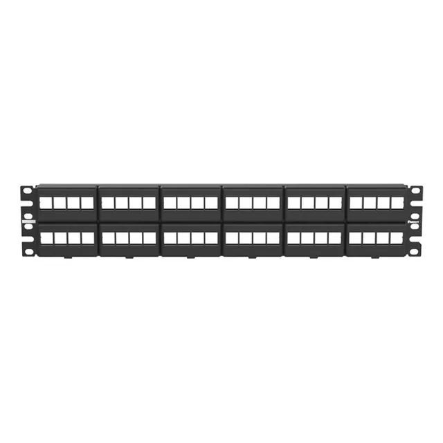 Panel De Parcheo Panduit Modular Plano De 48 Puertos Rj-45